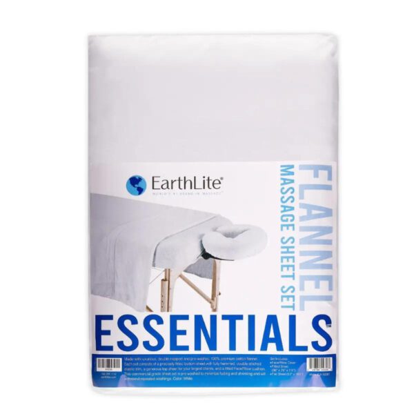 Earthlite Essentials Flannel Sheet Set wit pakket