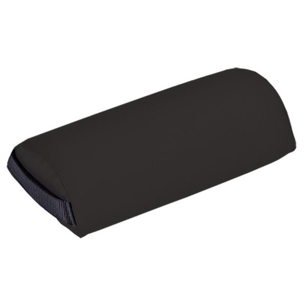 Earthlite Half ronde nek bolster zwart