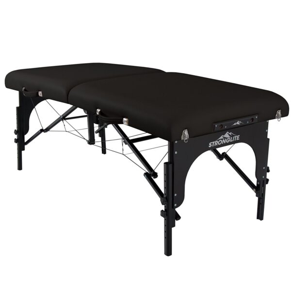 Stronglite New Premier draagbare massagetafel zwart