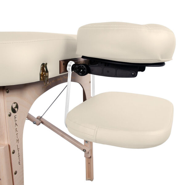 Earthlite armsteun voor stronglite massagetafels vanillle creme
