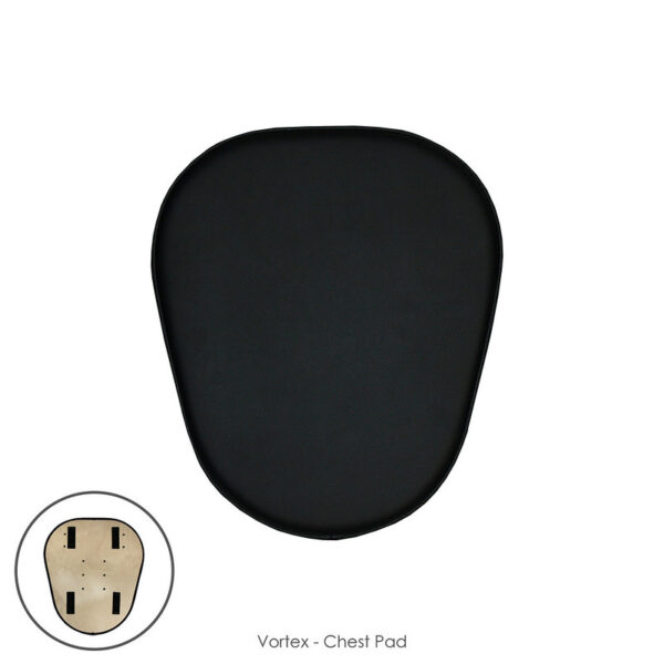 Sternum vervanging pads voor de Vortex massagestoel