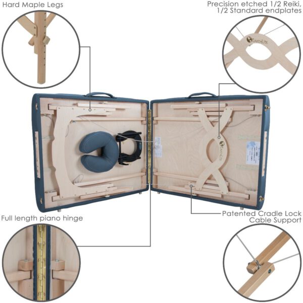 EarthLite Avalon XD Massagetafel Onderkant
