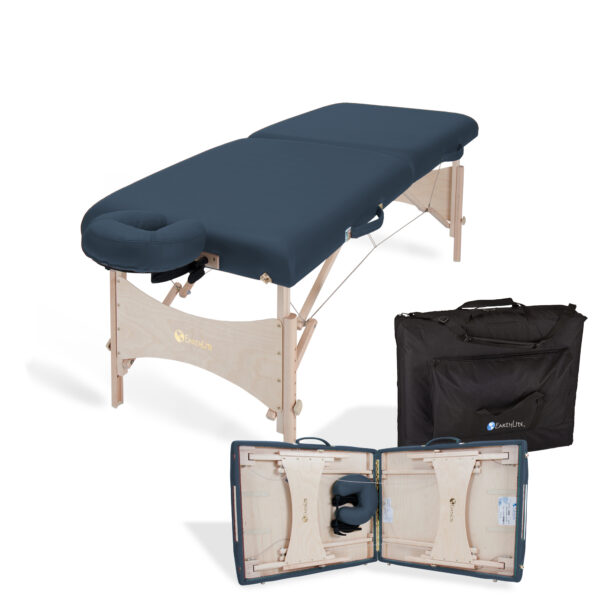 EarthLite Harmony Reiki DX Table de massage Agate et sac de transport