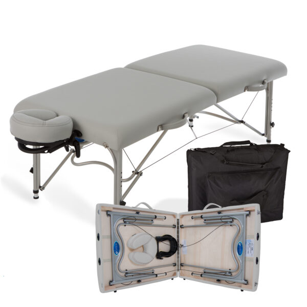 EarthLite Luna Massagetafel Zilver