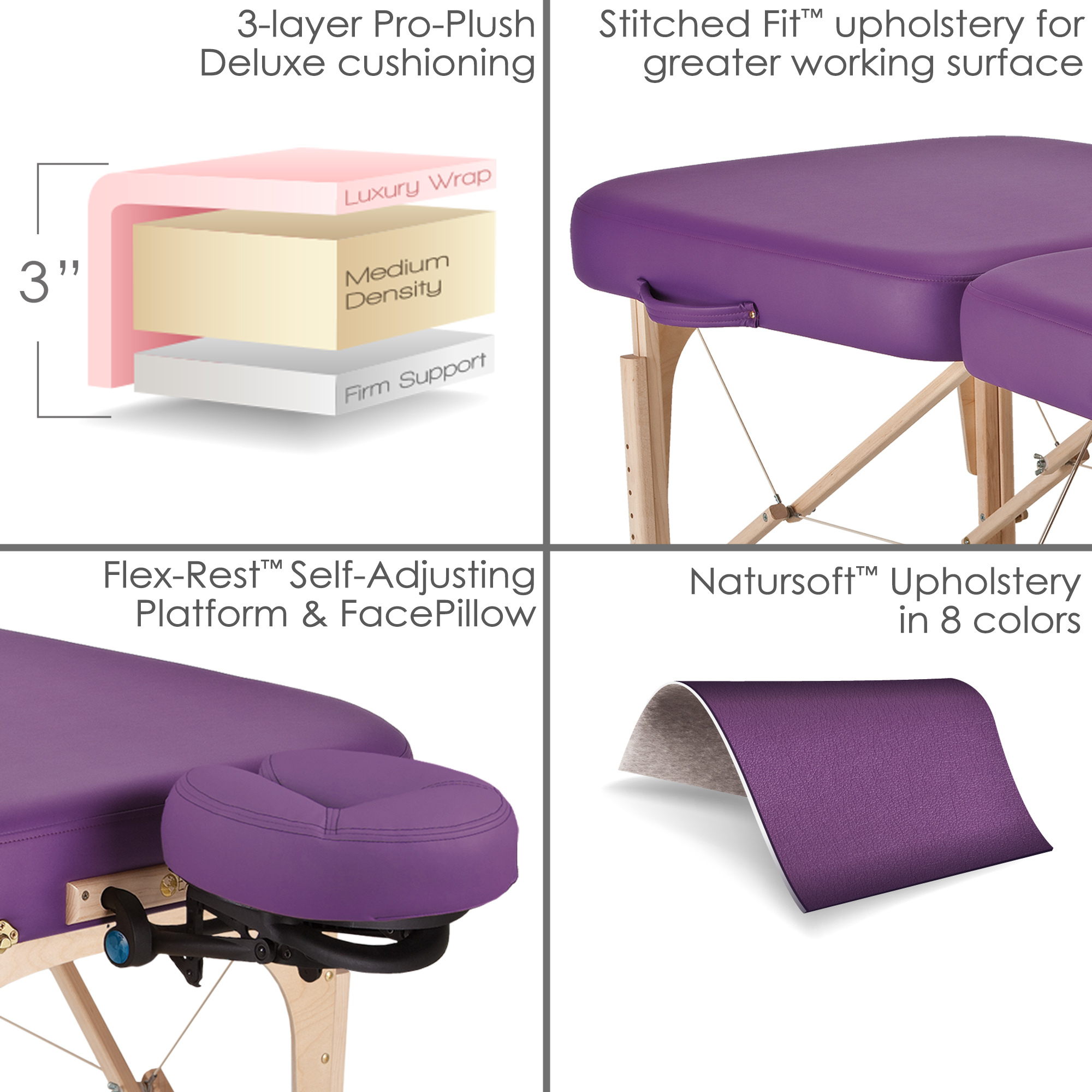 Earthlite Infinity (Reiki) Massagetisch-Ecken