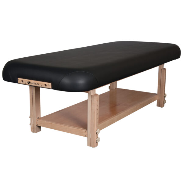 Earthlite Terra massagetafel Zwart Voorkant