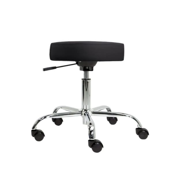 Earthlite massage stool without backrest Black