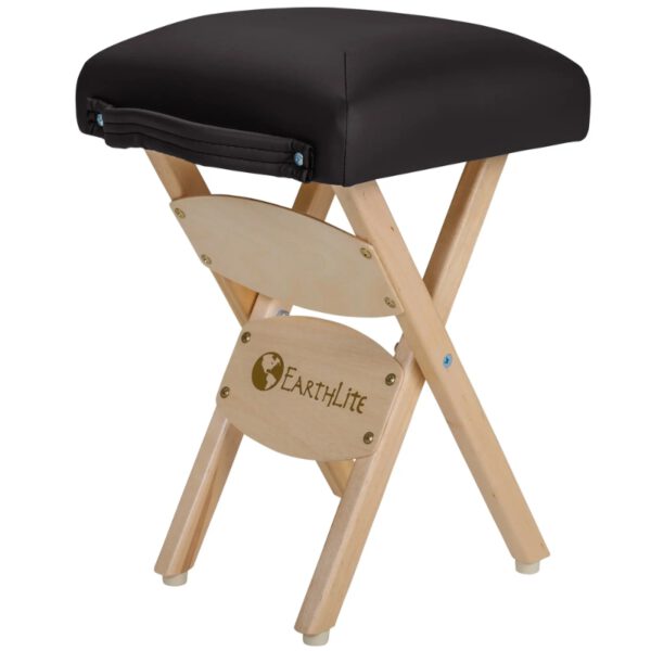 Earthlite opvouwbare massagekruk Zwart