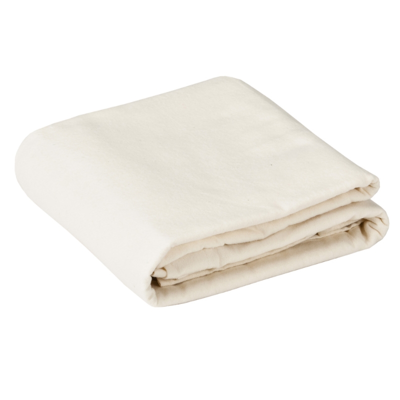 Earthlite Dura-Luxe Flanel fitted sheet Naturel