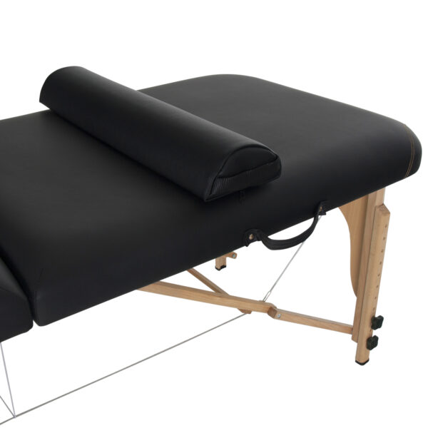 Stronglite Olympia Massagetafel zwart bolster