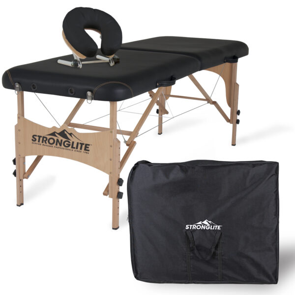 Stronglite Shasta Massagetafel Zwart