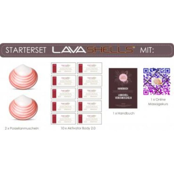 LavaShell Porseleinen Schelp Startersset