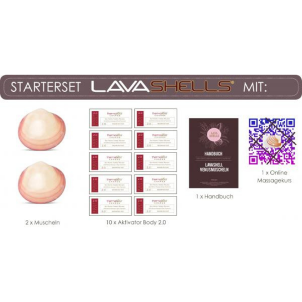 LavaShell Natuur Schelp Startersset met activator
