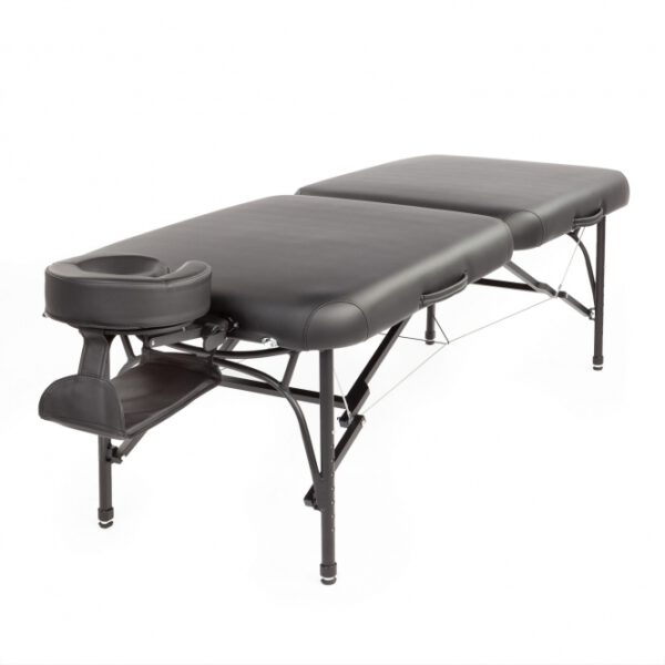 Opvouwbare Massagetafel VOYAGER LIGHT zwart
