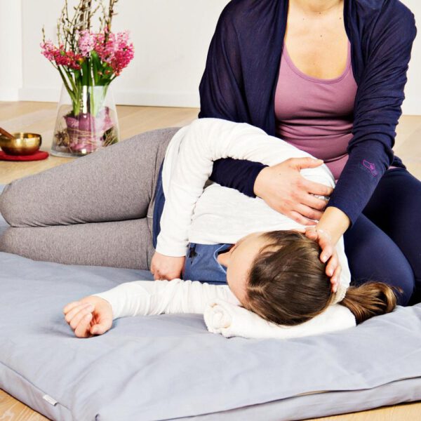 Shiatsu-mat met afneembare hoes yogamat