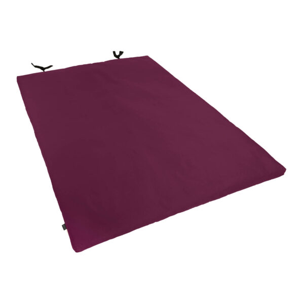 Shiatsu-mat met afneembare hoes yogamat aubergine