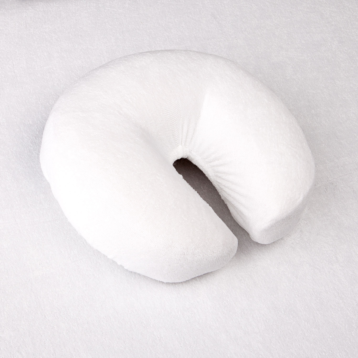 Frottee-Erweiterungsset – WellTouch weißes Kopfkissen 1