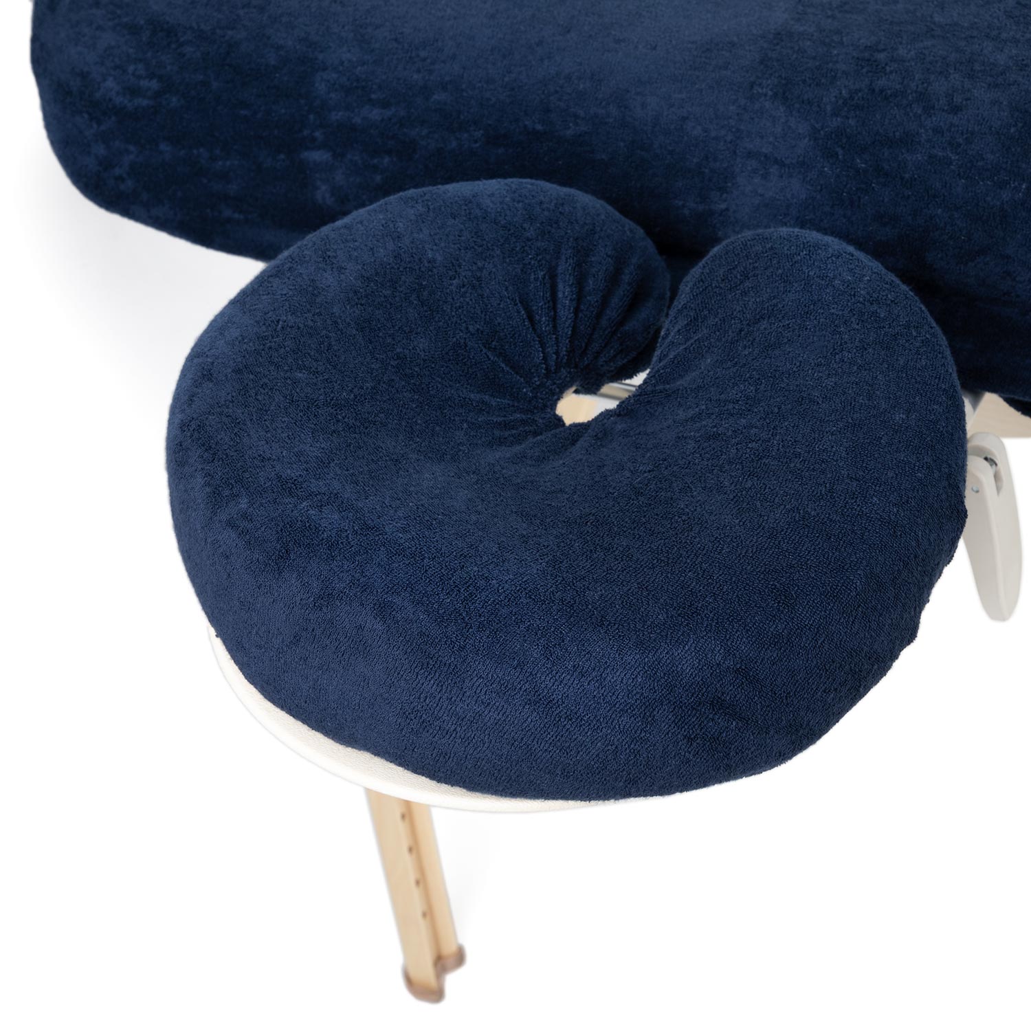 Frottee-Erweiterungsset – WellTouch blaues Kopfkissen