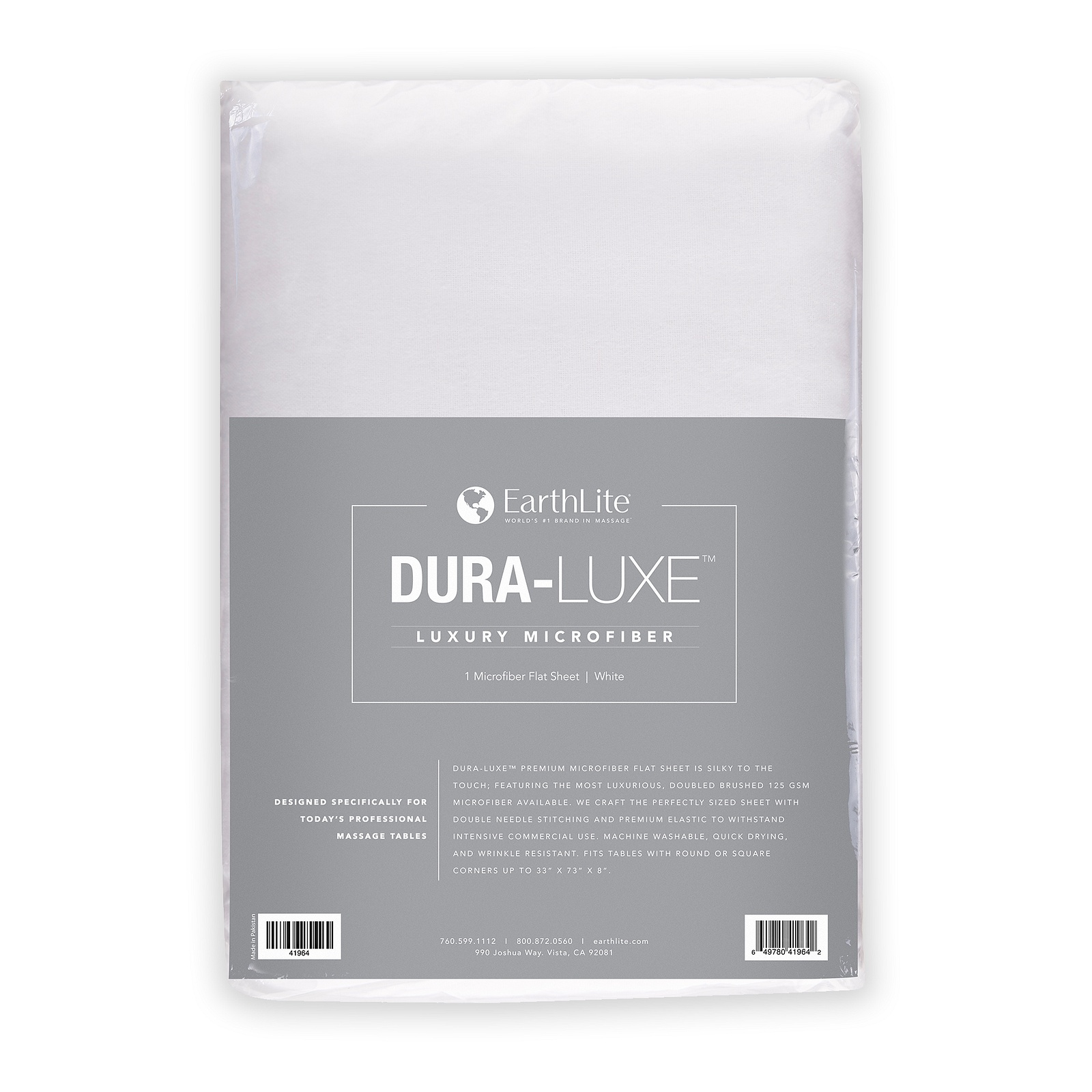 Dura-Luxe_Microfiber_-_Flat_Sheet_-_White