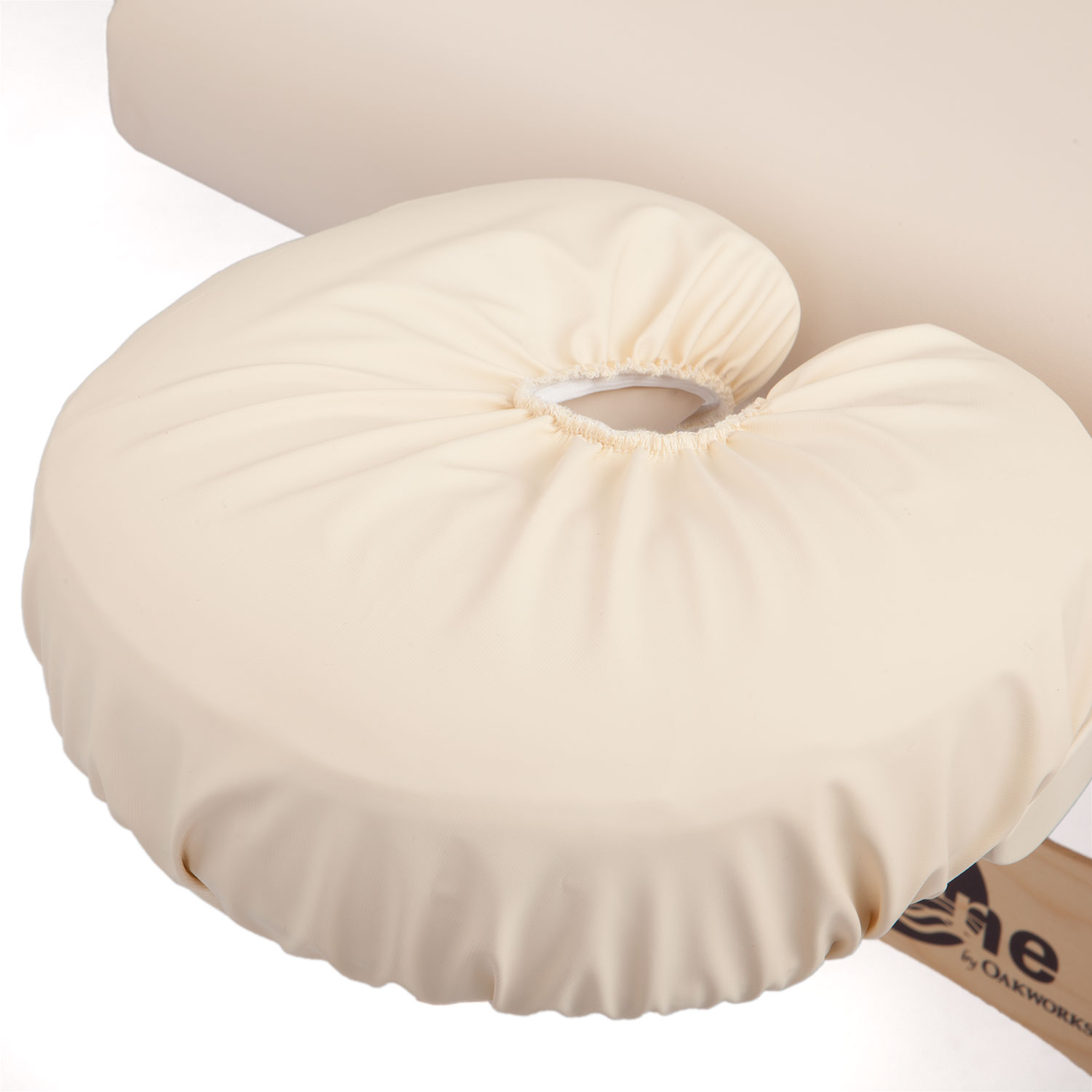 Oil-resistant PU covering for headrest cover close up